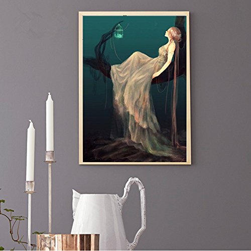 Norbi Painting With Diamonds, Beautiful Fairy Embroidery Diamond by Number Kits Rhinestone Painting Cross Stitch Kit Wall Art Decor for Kids Adult Beginner