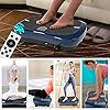 Triclicks-Vibration-Exercise-MachineUltra-Slim-Vibration-Plate-Power-TrainerMotor-Vibration-Plate-180-Levels-Bluetooth-Speaker-Remote-Control-2-Loop-Bands-USB-Music-Player Triclicks Vibration Plate Exercise Machine Vibration Platform Machine for Home Fitness Training, Full Body Workout…