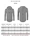 Aiyino Mens Hipster Hip Hop Long Sleeve Longline Pullover Hoodies Shirts (US L, 01 Black)