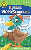 School Zone - My First Word Searches Workbook - Ages 5 to 7, Kindergarten to 1st Grade, Activity Pad, Search & Find, Word Puzzles, and More (School Zone Little Busy BookTM Series)