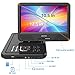WONNIE 12.5 Inch Portable DVD Player with 4 Hour Rechargeable Battery,10.5