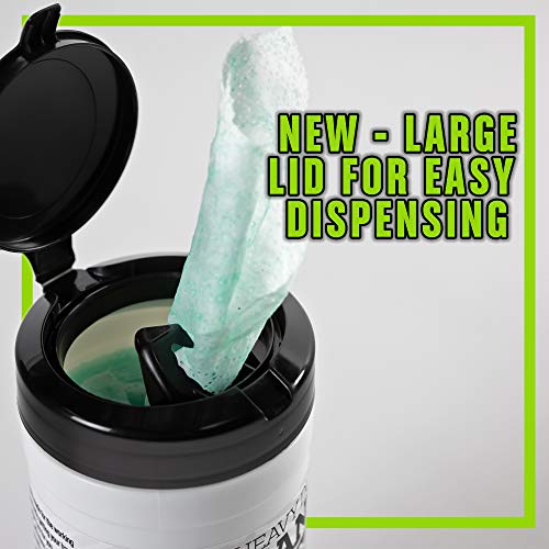 Grip Clean Heavy Duty Hand Wipes & Tool Cleaning Wipes Removes