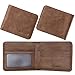 FlyHawk RFID Blocking Leather Wallet for Men Bifold Mini&Slim Size Wallet Credit Card Protector