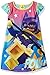 LEGO Batman Big Girls Batgirl Ruffle Short Sleeve Nightgown Pj, Purple, 10/12