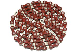 Alta YBN Bicycle Chain Twotone, (Single-Speed, 1/2 x 1/8-Inch, 112L) Multiple Colors