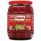 TAMEK HOT PEPPER PASTE IN JAR - TAMEK KAVANOZDA ACI BIBER SALCASI - 680 G / 25.34 OZ NET
