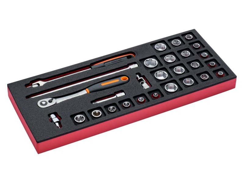 3/8" Socket Set 5-28, 28 Pieces, 1/3"