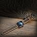 iStrap Handmade Asso Padded Leather Black PVD Clasp Watch Bands Strap For Apple Watch 42mm 38mm (Three Color Can Choose)