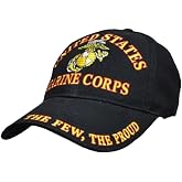 USMC Once A Marine Always A Marine Corps Cap Hat Black