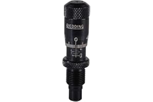 Redding Reloading Steel Bullet Seating Micrometers with 1/2-20" Threads & VLD Seat Plug Dies
