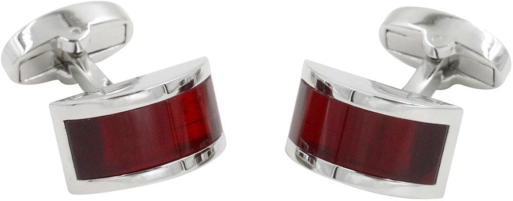ruby wedding cufflinks