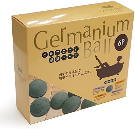 Amazon ゲルマニウム温浴ボール 6個入り 専用ネット 入浴剤 バスケア 通販