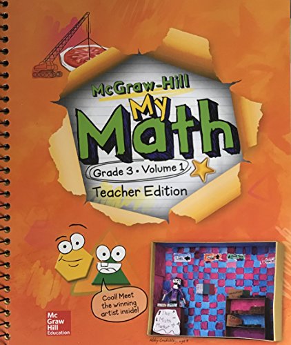 McGraw-Hill My Math Teacher Edition Grade 3 Volume 1