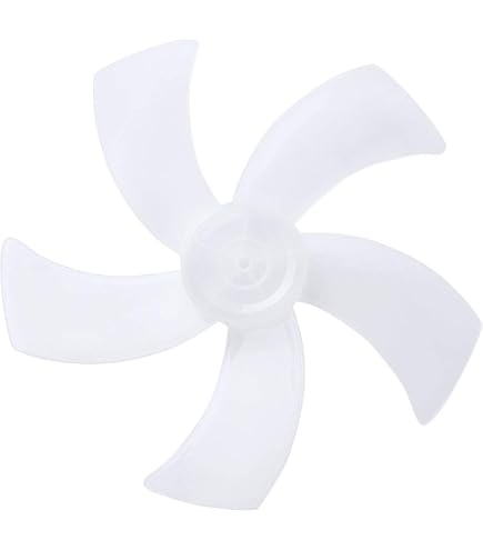 20 Inch Floor Fan Blade Replacement – 5-Blade, 500mm Diameter, 8mm Center Hole-1129446