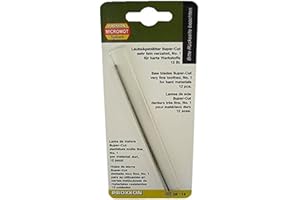 PROXXON Super-Cut Scroll Saw Blades, Very fine-Toothed, 50 TPI, 12 Pieces, 28114