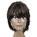 Synthetic Small Box Braid Wigs African American Bob Braided Wigs 12