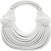 Tngan Women Woven Handbag PVC Leather Satchel Creative Noodles Style Fashion Crossbody Bag | PVC Leather, Fashion