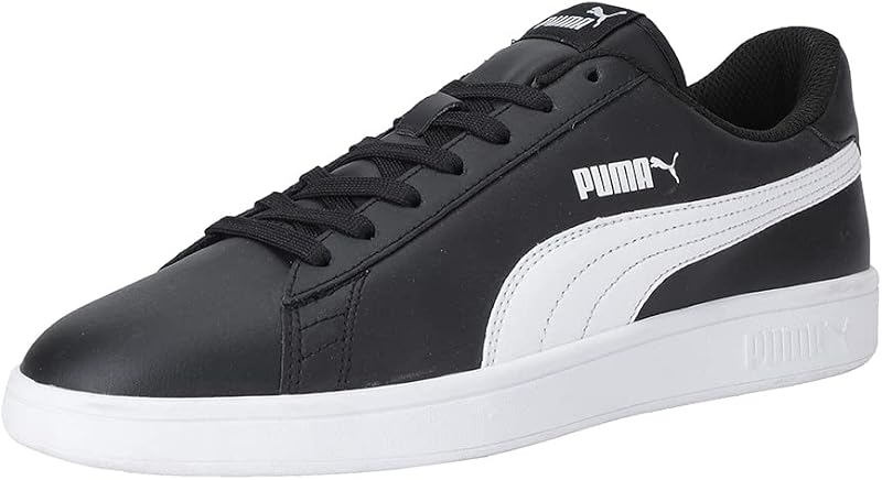 Smash V2 L, Sneakers Unisex - Adulto, Nero Puma Black Puma White, 43 EU