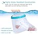 Foot Cast Covers for Shower Bath, Cast Protector Keep Cast Bandage Dry, Reusable Watertight Adult Cast Bag for Broken Foot Wound Burns Ankle Toe, 11 x 13.7 x 7