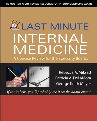 LAST MINUTE INTERNAL MEDICINE
