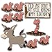 VictoryStore Yard Sign Outdoor Lawn Decorations: Birthday Yard Cards, “Old As Dirt But Still Kicking” Happy Birthday Yard Decoration with Short Stakes