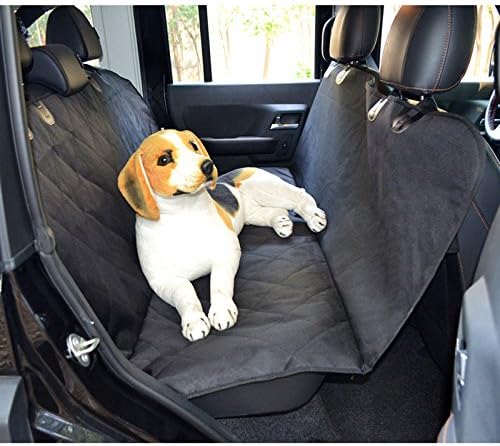 Mydays Dog Seat Cover for Cars Trucks Suvs Xtra Size Black Waterproof Nonslip, Pet Travel Hammock Seat Covers