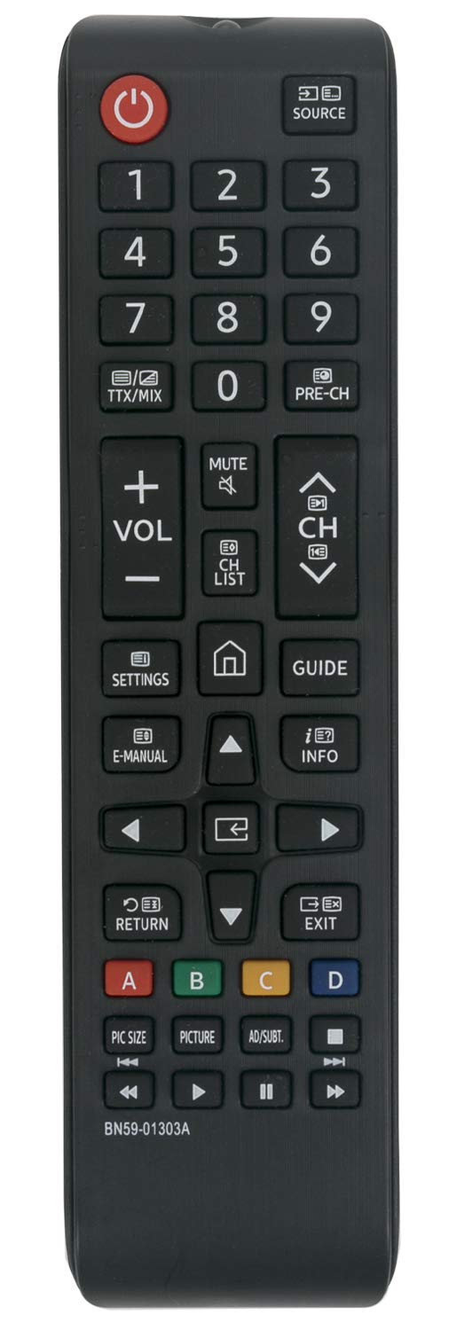 ALLIMITY BN59-01303A Remote Control Replaced for Samsung UHD 4K TV UE40NU7125 UE43NU7090 UE49NU7105 UE55NU7093 UE55NU7096 UE55NU7305 UE65NU6025 UE65NU7305 UE75NU7175