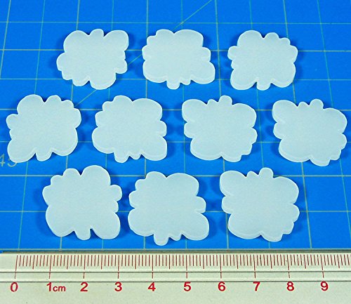 Fire Fighting Game, Smoke Tokens (10)