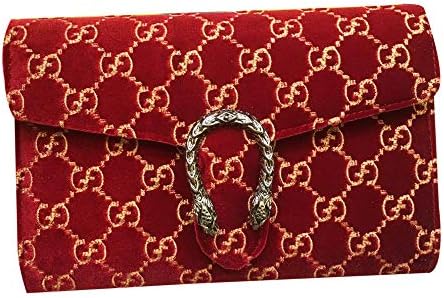 Women's Dionysus GG velvet mini chain wallet small shoulder bag