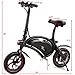 Goplus Folding Electric Bike, 350W Lightweight E-Bike, with 12.5 Mile Range/Max Speed Up to 19 MPH/Cruise Control System/APP Speed Setting, Mini Electric Bicycle Scooter for Adultsthumb 2