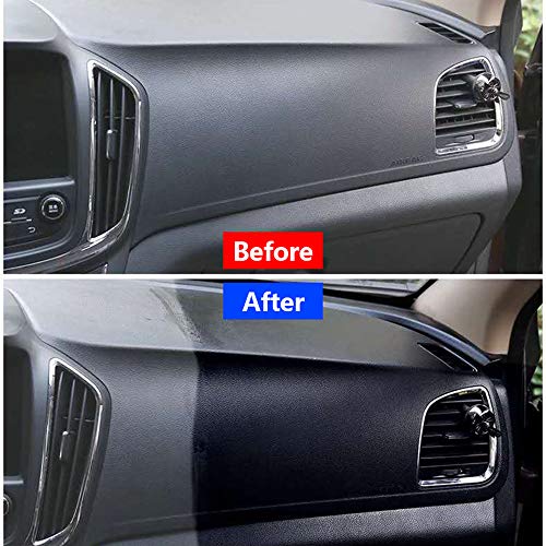 Huahua Car Plastic Parts Retreading Agent, Automotive Interior Maintenance Cleaner Leather Curing,Auto Detailing & Restoration