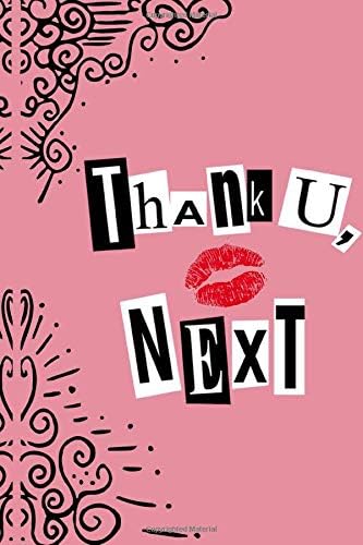 Thank U, Next: Ariana Grande Lyric Notebook / Journal 100 Page