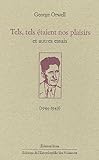 Tels, tels étaient nos plaisirs et autres essais (1944-1949) by