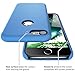 i-Blason iPhone 7 Case, Silicone Flexible Shock Absorbing Case for Apple iPhone 7 (Blue)