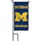 Michigan Team University Wolverines Mini Garden and Flower Pot Flag Topper
