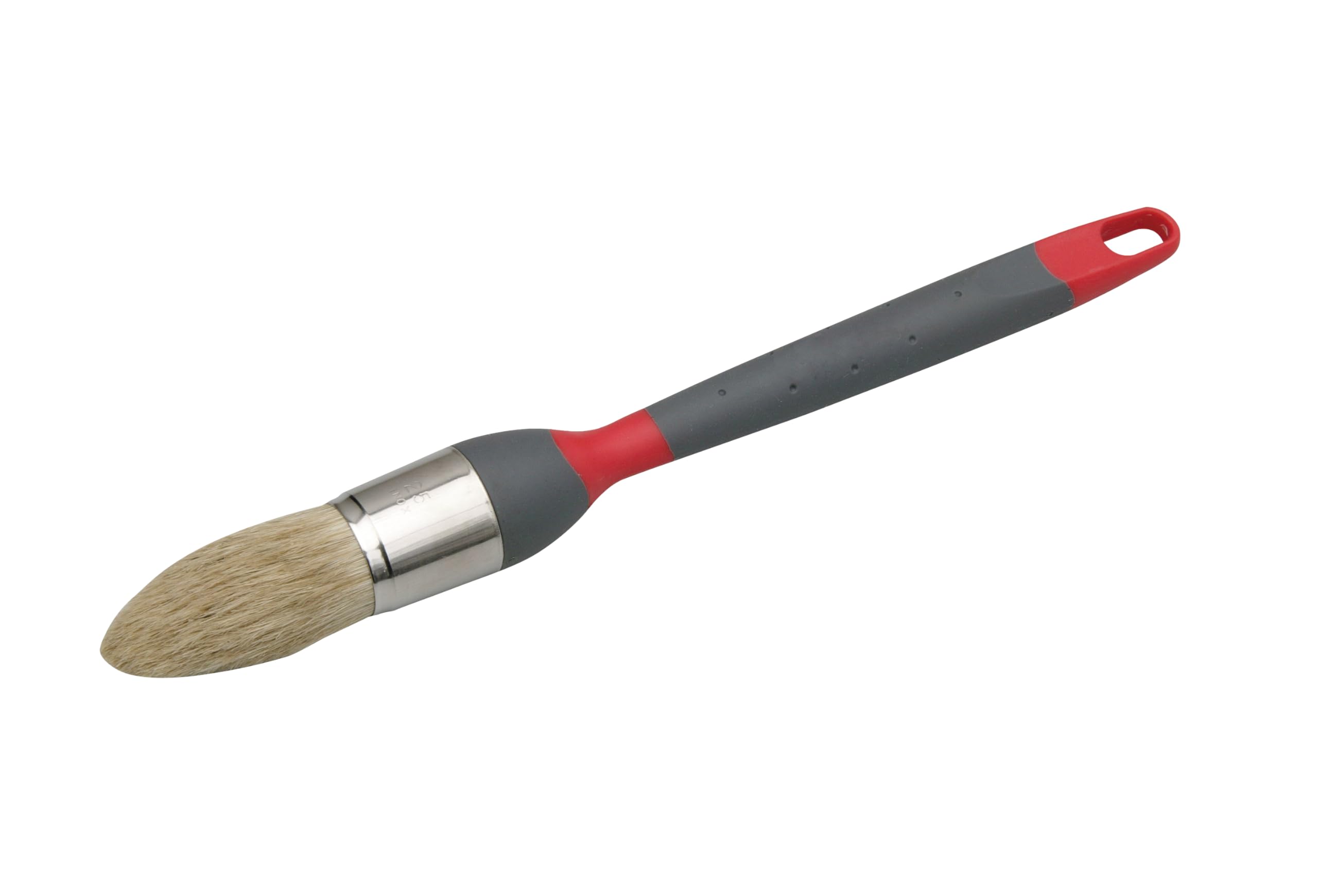 Nespoli 18300 2 Brushes Size 21 mm Soft Touch Glycero Red