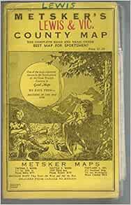 Lewis County Pats Maps Metskers Map Of Lewis County Washington: Metsker Maps: Amazon.com: Books