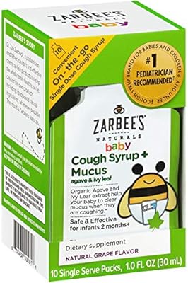 Amazon Com Zarbee S Naturals Baby Cough Syrup Mucus With