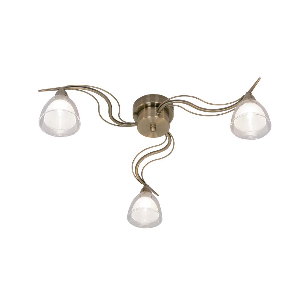 Oaks Lighting Portland, Antique Brass