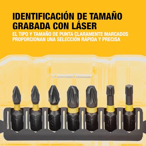 DeWalt DT70742T-QZ - Juego de 33 piezas para atornillar FLEXTORQ