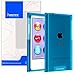 Insten Snap-On Slim Case for Apple iPod nano 7G, Clear Blue