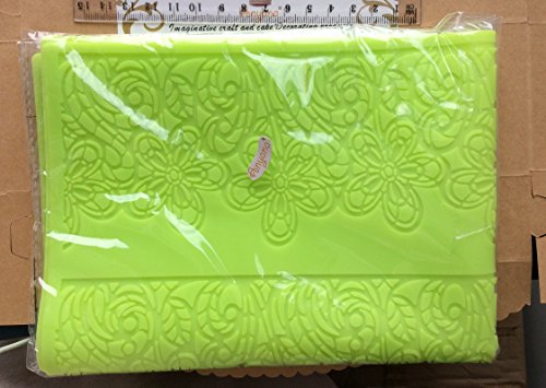 Anyana sugar edible 3 strip 5 petal flower floral lace cake silicone Embossing Mat Texture fondant impression lace mat decorating mold gum paste cupcake topper tool icing candy imprint baking mould