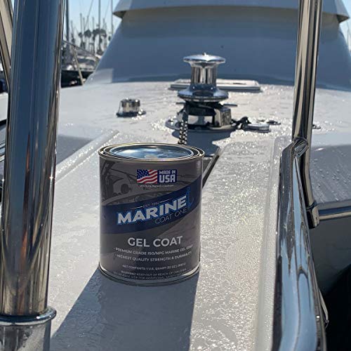 MarineCoat One Premium Marine Gelcoat with Tinting Pigments for Your Perfect Match (White with