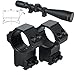 WOLTIS 11mm Dovetail Scope Rings for 30mm Riflescope, High Profile Shotgun Scope Mounts Fit 11mm Flat Rail (60 Degree Groove) for CZ 455 Varmint