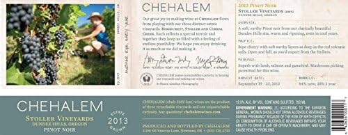 2013 Chehalem Stoller Vineyards Pinot Noir 750 mL