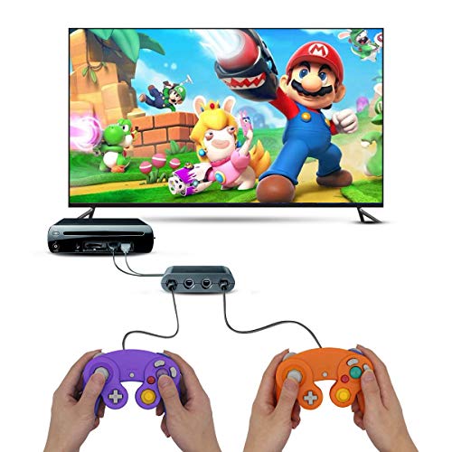 image for Sp full 2 Packs Classic Wired Gamepad Controllers Compatible with Wii 