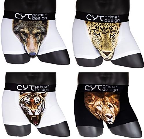 cytprimedesign Men's 3d Printing Boxer Briefs/Underwear with Animal Pattern