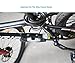Kitbest Mini Bike Pump, Portable Cycle Frame Pump, Mountain, Road, Hybrid & BMX Bike Tire Pump, Extra-Lightweight Mini Bicycle Hand Pump Compatible with Presta & Schrader Valve & Sports Ball