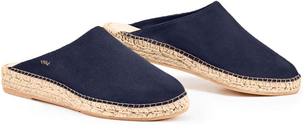 VISCATA Handmade in Spain Masnou Suede Mule Slip-on Espadrille Sandals