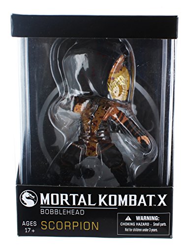 Mortal Kombat Scorpion 6" Exclusive Arcade Block Bobblehead